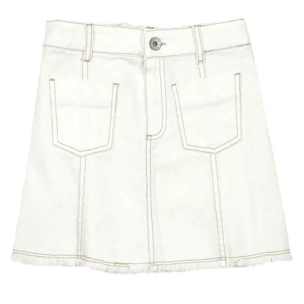 NWT Mayoral white denim skirt for girls size 10